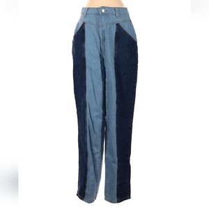 Nasty Gal Two-Tone Jeans 4